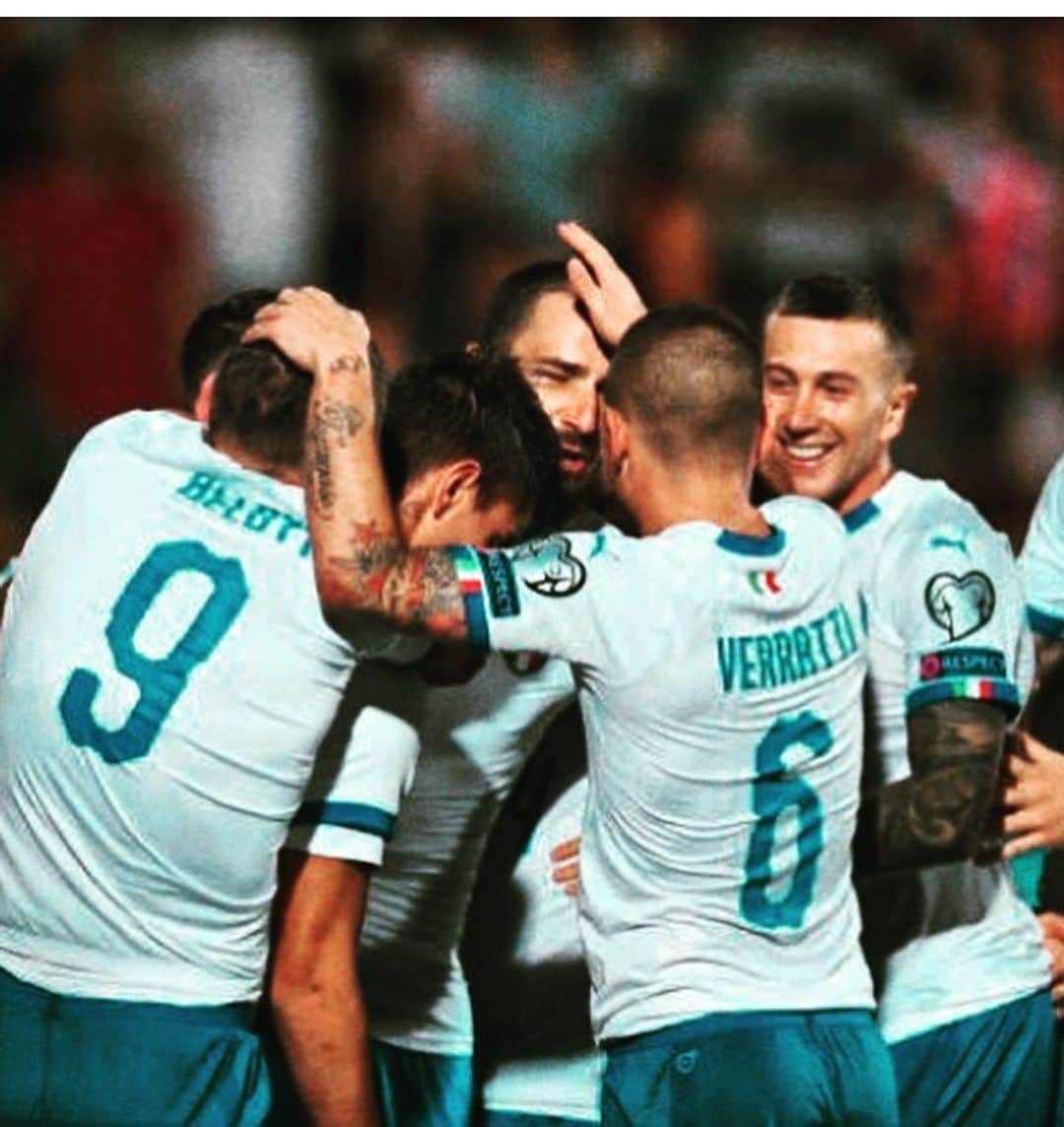 のインスタグラム：「Fatto un altro passo avanti verso #euro2020 🇮🇹」