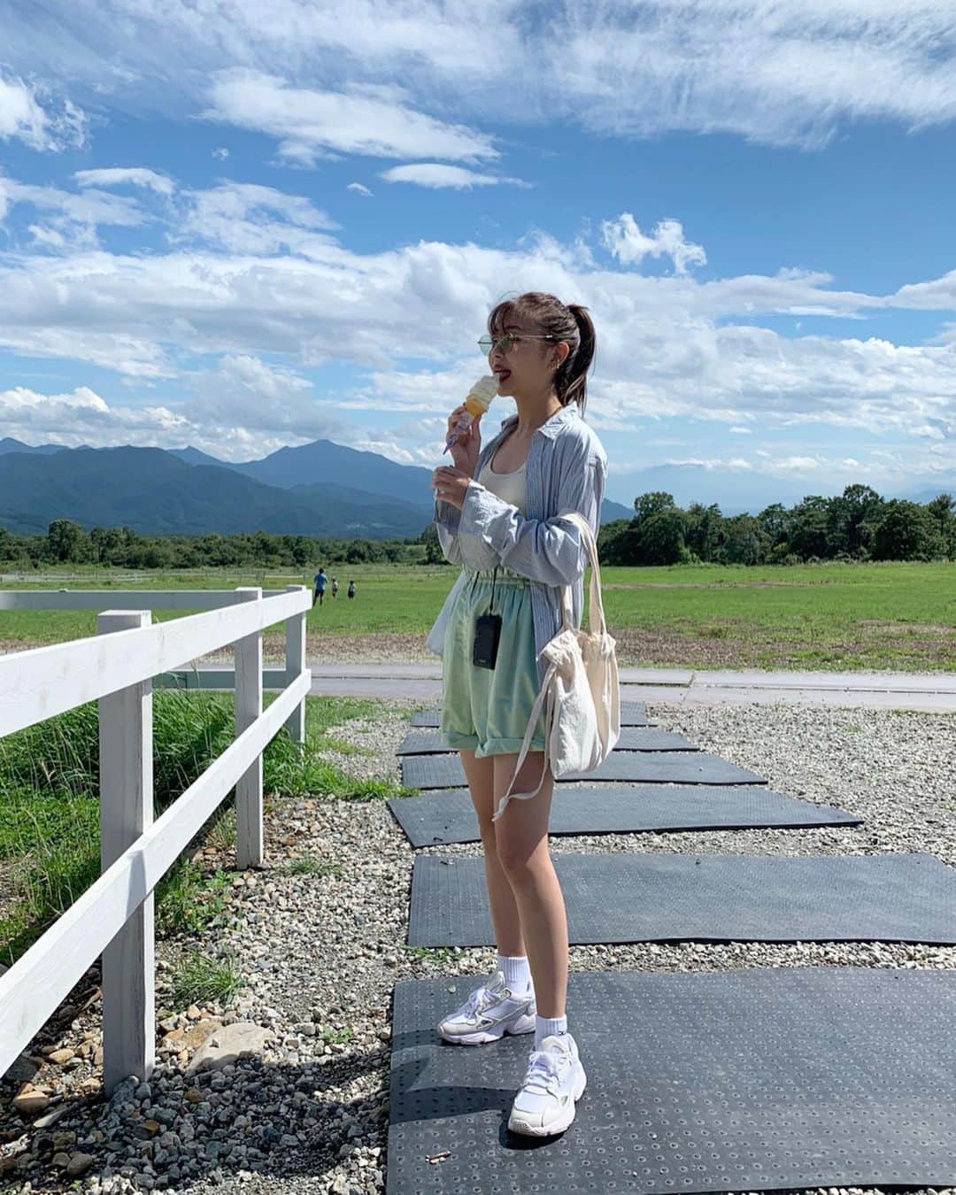 涼海花音さんのインスタグラム写真 - (涼海花音Instagram)「今年も山梨遊びに行ったの🍦 いっぱい写真載せるよお洋服のタグは最後の写真よ」9月6日 19時48分 - kanon_1228