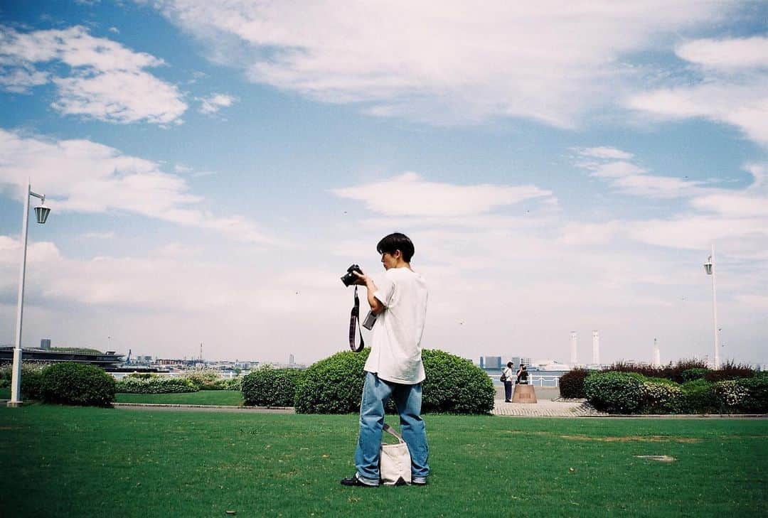 yukiのインスタグラム：「photo by @kklivehigh  空も緑も良いね」