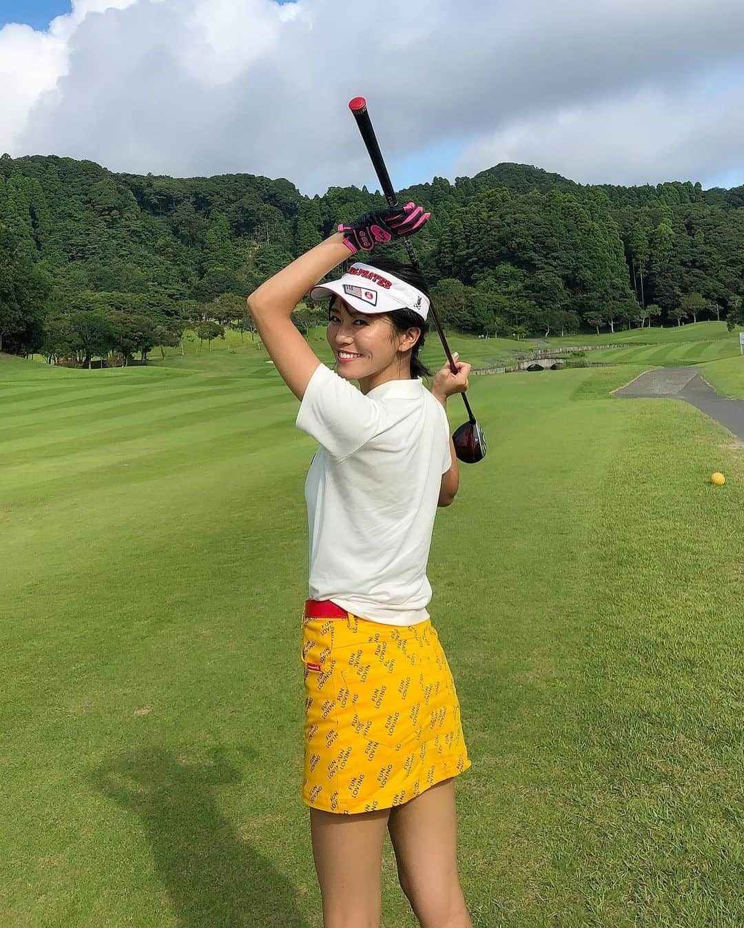 佐野真彩さんのインスタグラム写真 - (佐野真彩Instagram)「こんばんは！ 今日は #サノマヤカップ 🏌️‍♀️ 2回目の開催!! . 暑い中グデグデになりながらも（笑）みんなと楽しくゴルフが出来て楽しかったです😁 . 今回も景品豪華でしたね🤣 . 次は年明け開催予定です👼 . ゴルフ、今1番楽しい！ 早く練習行きたいわ🥰 . ご参加いただいた皆様、ありがとうございました🧡 . . #ゴルフ #ゴルフコンペ #ゴルフ女子 #ゴルフウェア #猛暑ゴルフ #キャメルゴルフリゾート　#サノマヤゴルフ」9月6日 19時58分 - sano.maya