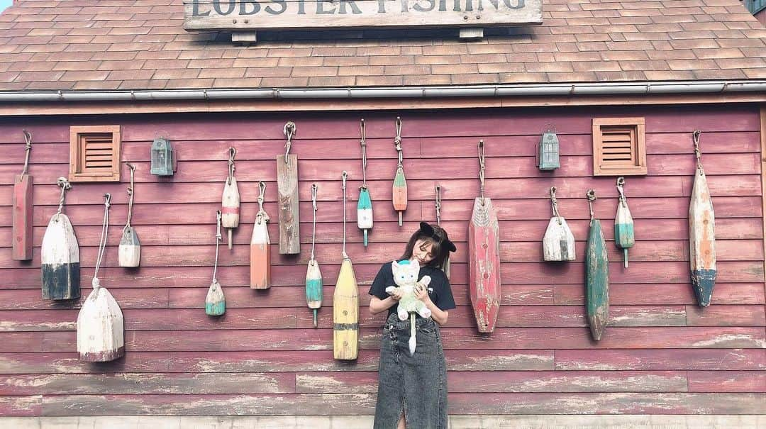 戸島花さんのインスタグラム写真 - (戸島花Instagram)「💙💚💙 #disneysea #ディズニーシー #ジェラトーニ」9月6日 20時15分 - tojima_hana