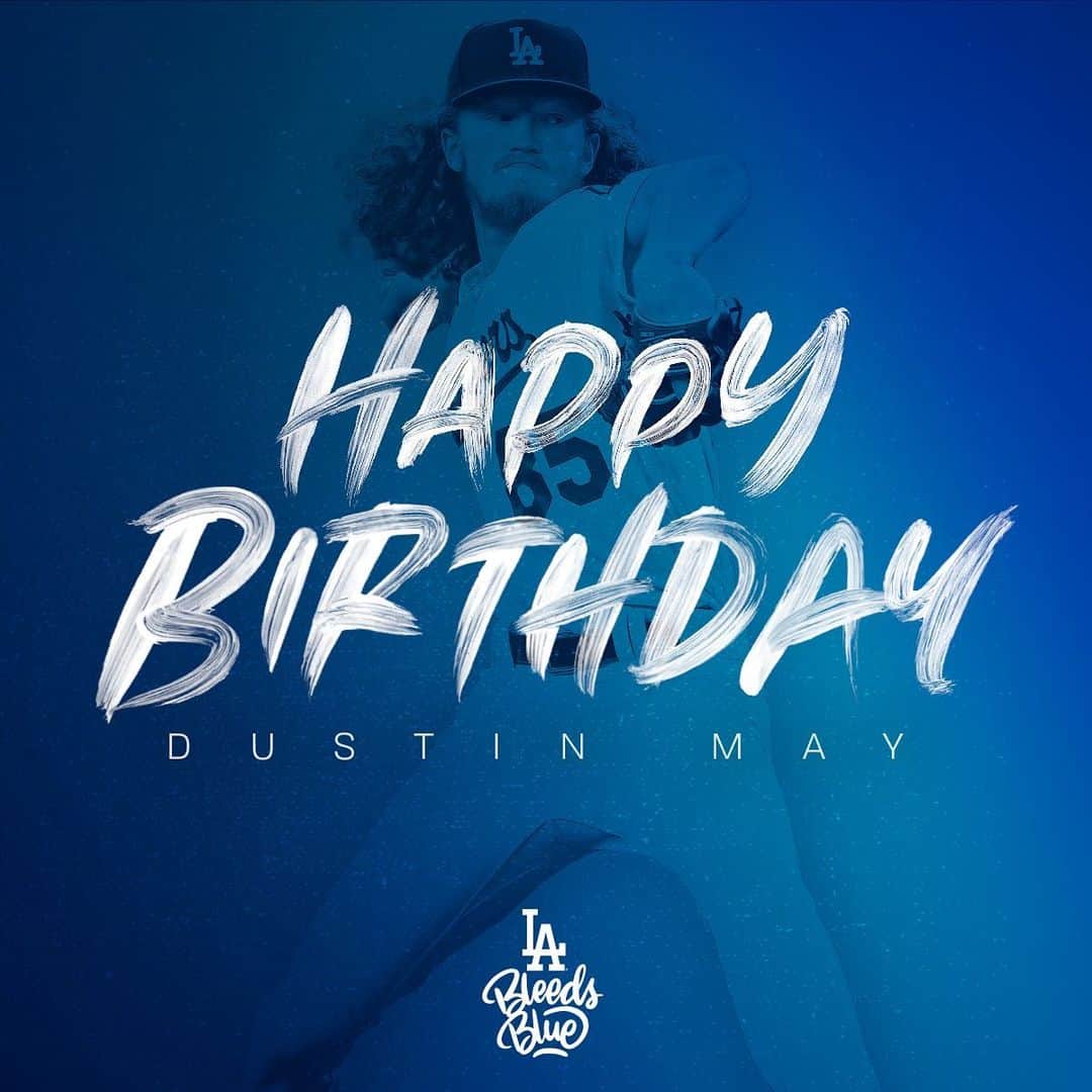 Los Angeles Dodgersさんのインスタグラム写真 - (Los Angeles DodgersInstagram)「Happy birthday, @d_maydabeast!」9月7日 2時27分 - dodgers