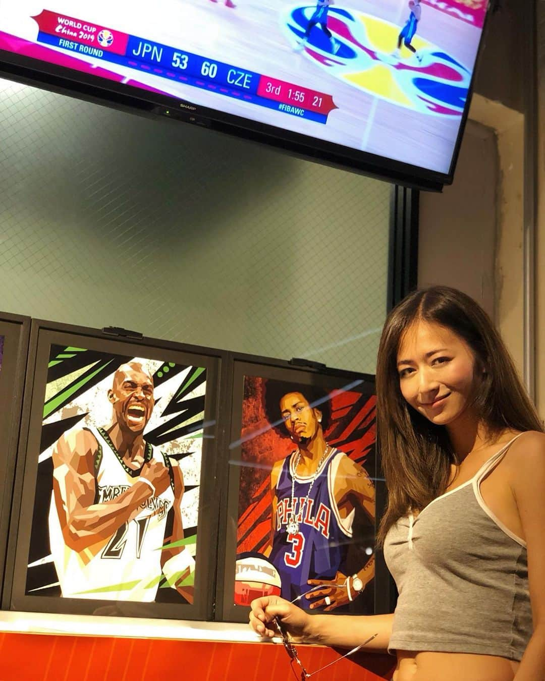 宮河マヤさんのインスタグラム写真 - (宮河マヤInstagram)「FIBA basketball world cup 2019 public viewing✨Always better to watch the game surrounded by the fans🏀🔥﻿ ﻿ Wカップ自力出場21年ぶり快挙の日本🇯🇵 立ち向かうべき壁はあっても、確実に、着々と大きな進化を遂げている日本のバスケ界。日本人選手の素晴らしい活躍のおかげで、この1年間でバスケの注目度が物凄い勢いで伸びていると感じ、とても嬉しいです。﻿ 選手の皆様、ドキドキと興奮、感動をありがとう。﻿ 順位決定戦も全力で応援しています！🙌﻿ ﻿ #日本代表 #basketball」9月6日 22時52分 - maya_m0901