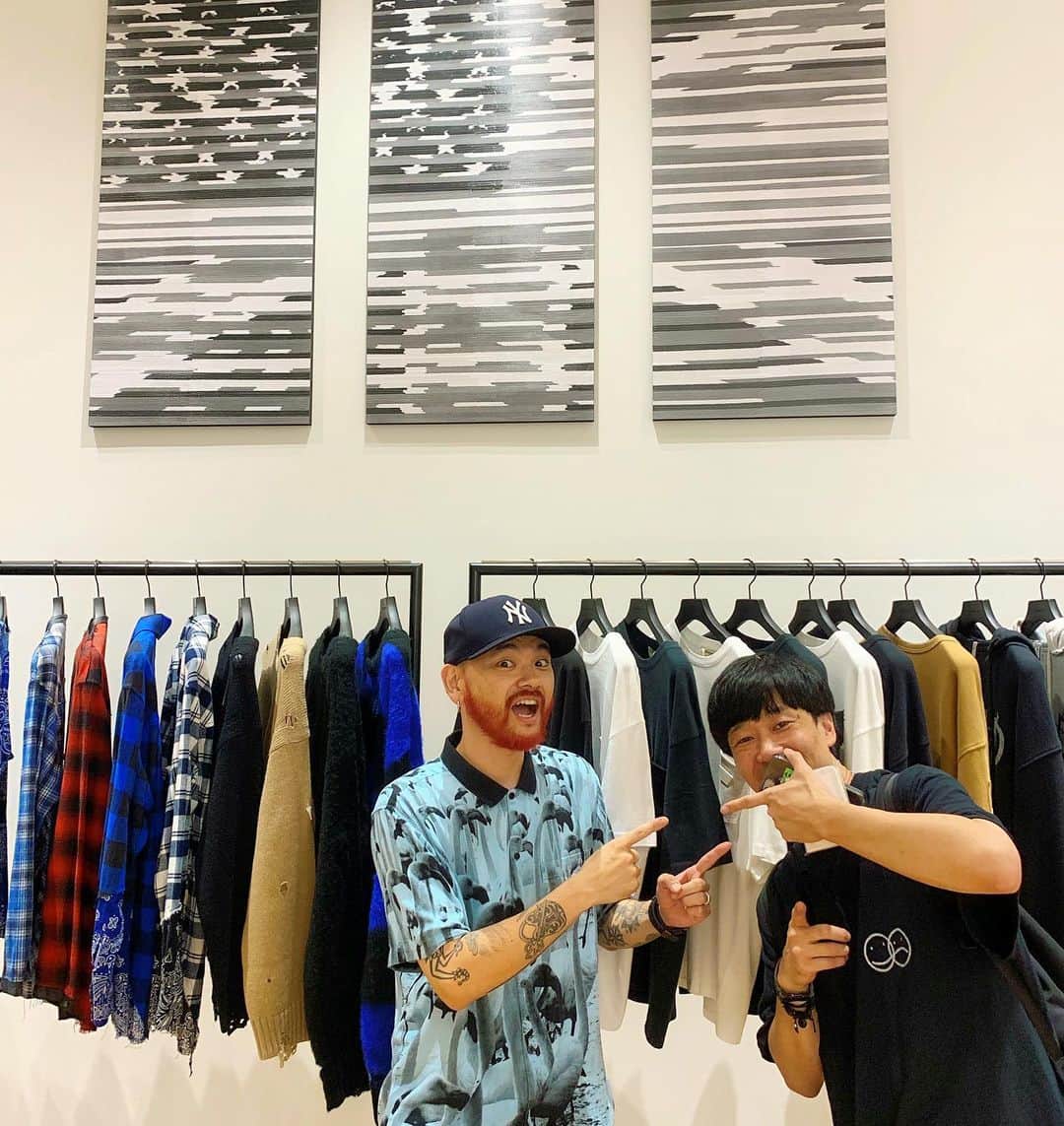 DJ DARUMAのインスタグラム：「河村君にやっと会えた。嬉しい！✌🏻 @kosukekawamura TOKYO 2019」
