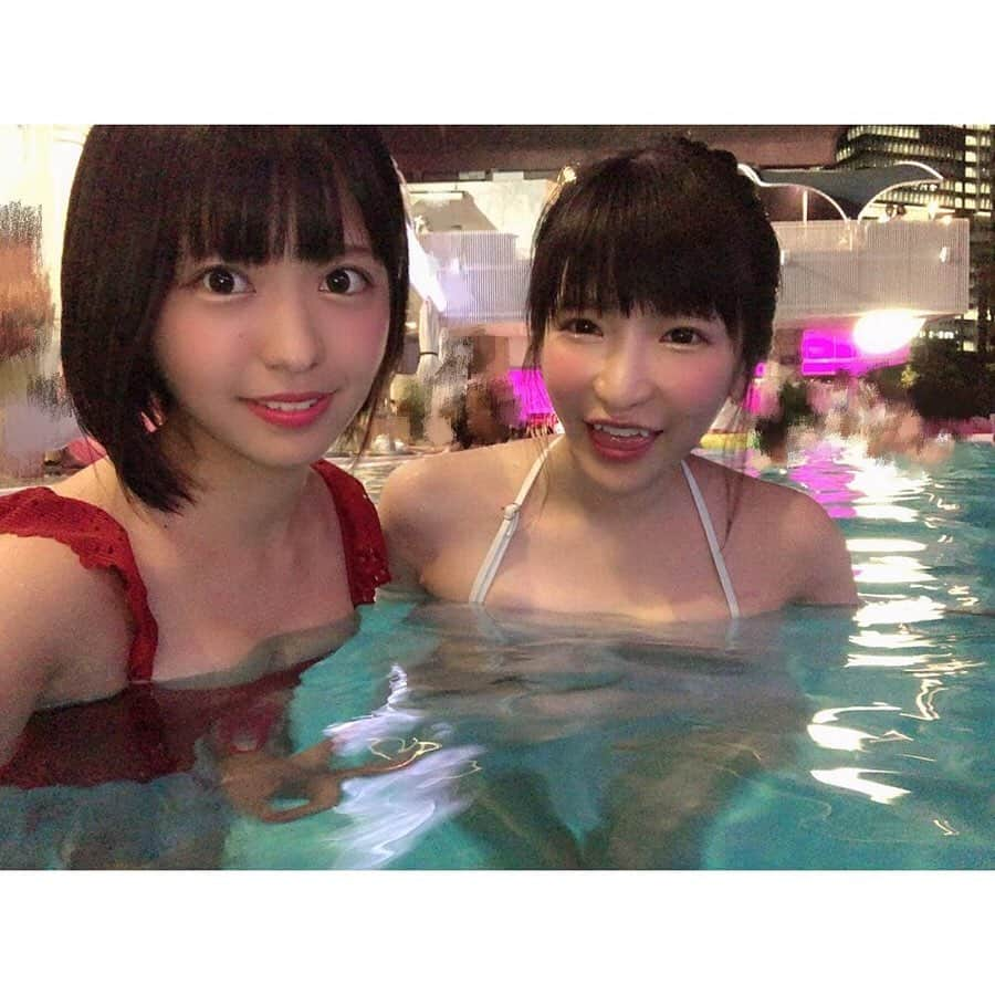 朝倉ゆりさんのインスタグラム写真 - (朝倉ゆりInstagram)「#もえあず のコラボドリンク🍹 #もえきゅんスムージー おいちかった😍 #ナイトプール は明日までだけど ホテルニューオータニさんと食べあるキングのコラボメニューは9/30までビュッフェで食べられるみたいです❤️ ビュッフェも行きたいな🍽 ． ． #ホテルニューオータニ東京  #肉オータニ #hotelnewotanitokyo #食べあるキング #アイドル #cute #ちょうどeカップ #model #idol #gravure #그라비아 #아이돌 #모델 #扎心了 #예뻐요 #可愛 #晚上好 #早上好 #swimwear #泳装 #求关注 #pool #japaneseidol」9月6日 23時59分 - eb_loverinko