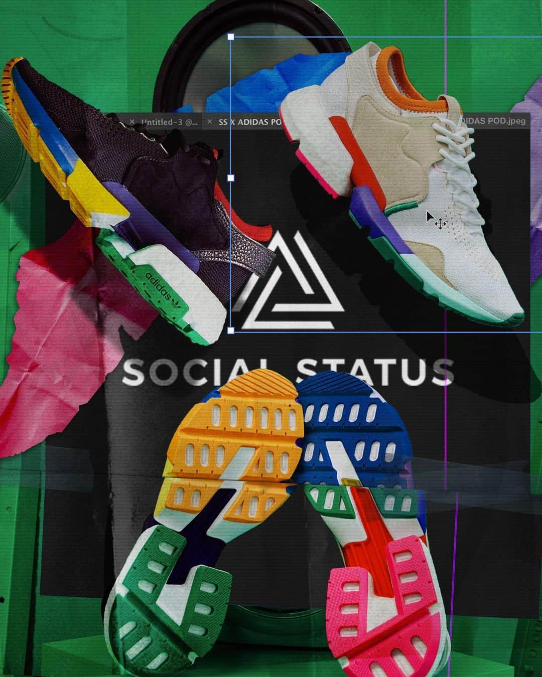 adidas Originalsさんのインスタグラム写真 - (adidas OriginalsInstagram)「For the latest Consortium Communitas drop, @thesocialstatus partner with adidas SoundLabs to support young talent and build a new creative hub in Atlanta. Students were tasked to create concepts for the latest #PODSystem release, with the finalists creating and featuring in the campaign for the shoes. Releasing September 21st the two silhouettes cap off this community initiative giving local Atlanta youth a canvas to create.」9月7日 0時34分 - adidasoriginals