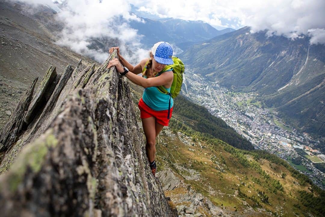 patagoniaさんのインスタグラム写真 - (patagoniaInstagram)「Finding a flat spot for a picnic above Chamonix proves tricky.⁠ ⁠ Photo: @eliza_earle⁠」9月7日 0時40分 - patagonia