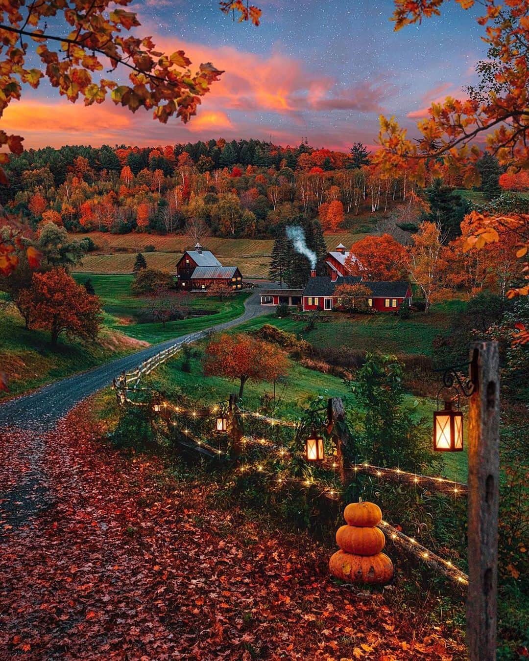 Earth Picsさんのインスタグラム写真 - (Earth PicsInstagram)「Fall is just around the corner, Woodstock Vermont by @kjp」9月7日 10時45分 - earthpix