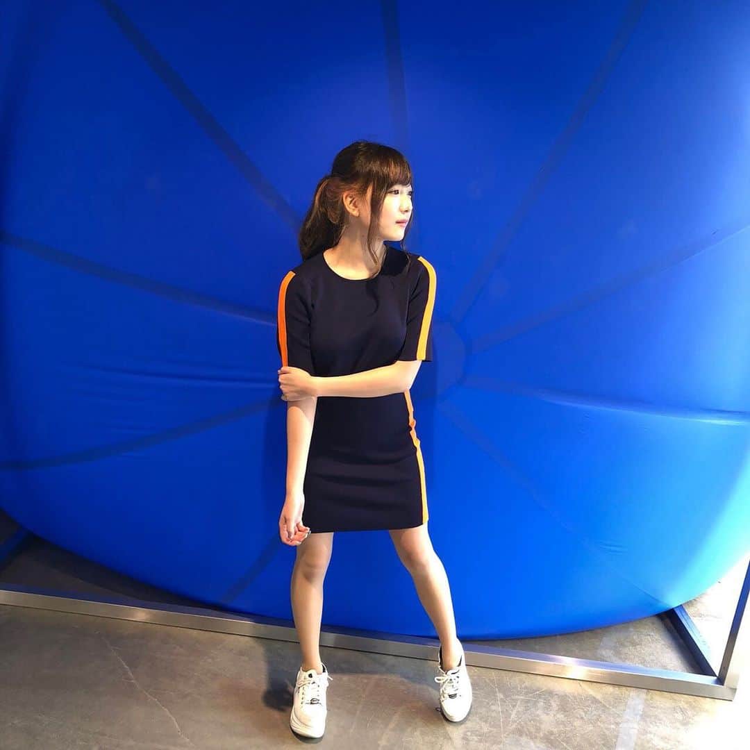 京佳さんのインスタグラム写真 - (京佳Instagram)「青い風船💙  たくさん写真撮った。 韓国旅行であります。 インスタ映えするポイントが 多かったしイケイケだったなぁ。  #ootd  #京佳 #japanesegirl」9月7日 10時39分 - kyouka_1202