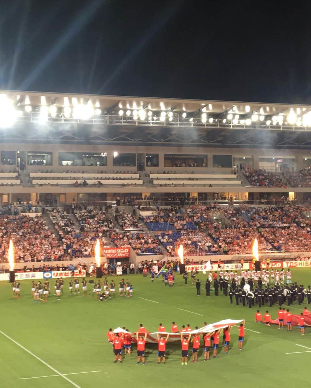 南端まいなさんのインスタグラム写真 - (南端まいなInstagram)「昨日は熊谷に観戦に行ってました🔥 日本代表の試合は豪華だなあ😯✨✨ 楽しかったです♪  #rugby#ラグビー#日本代表#南アフリカ#ラグ女#ジャージ」9月7日 11時05分 - maina_5656