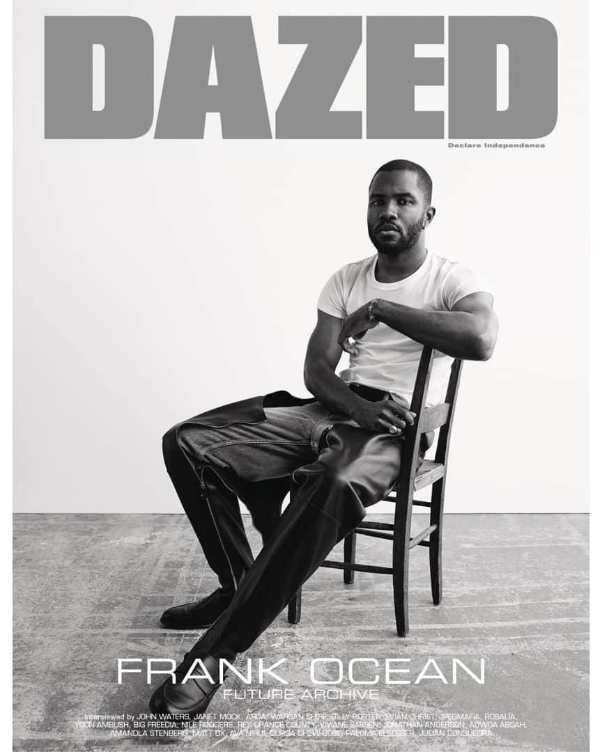 Loeweさんのインスタグラム写真 - (LoeweInstagram)「#FrankOcean on the cover of @dazed Summer 2019 Photography @willyvanderperre⠀ Styling @robbiespencer #LOEWEFW19 @blonded」9月7日 3時20分 - loewe