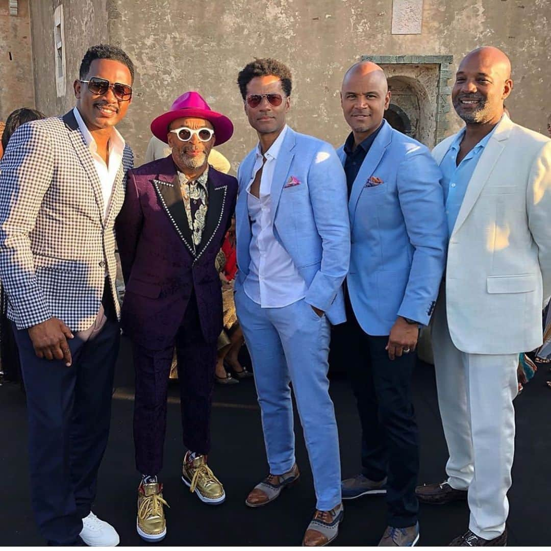 エリック・ベネイさんのインスタグラム写真 - (エリック・ベネイInstagram)「@billbellamy @officialspikelee @alldondre @bowcal looking extra pimpish in Saint Tropez #ec60」9月7日 3時25分 - ericbenet