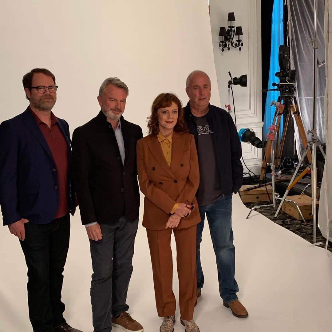 レイン・ウィルソンさんのインスタグラム写真 - (レイン・ウィルソンInstagram)「Having a blast at #TIFF with the (partial) cast of #Blackbird @SamNeillTheProp @SusanSarandon &Roger Michell」9月7日 4時46分 - rainnwilson