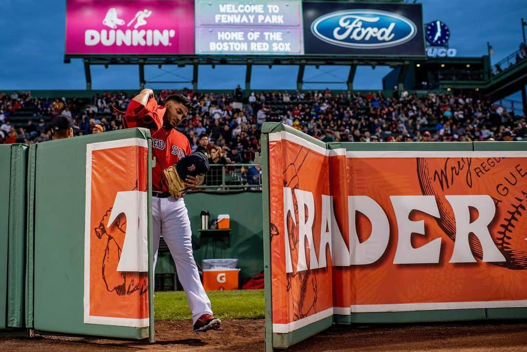 ボストン・レッドソックスさんのインスタグラム写真 - (ボストン・レッドソックスInstagram)「Scenes from a #RedSox debut」9月7日 9時11分 - redsox