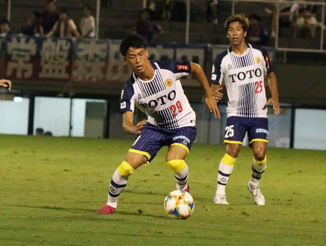 ギラヴァンツ北九州さんのインスタグラム写真 - (ギラヴァンツ北九州Instagram)「J3リーグ第22節 vs.FC東京U23 ○0-2 . 今日のヒーロー2️⃣ . #ギラヴァンツ北九州 #ギラヴァンツ #北九州  #椿直起 #リーグ戦初出場  #今季初アシスト  #北川柊斗 選手は逃してしまいました #ごめんなさい #DAZN でのインタビューをご覧ください」9月7日 20時48分 - giravanz_kitakyushu