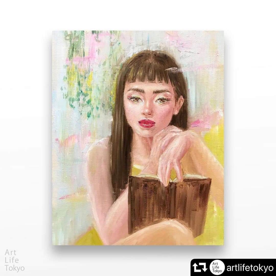 古賀陽子のインスタグラム：「#repost @artlifetokyo ・・・ Artist : #古賀陽子⁠ Account : @y.koga7⁠ Posted : @artlifetokyo⁠ ⁠ -⁠ ⁠ Tags :  #YokoKoga #KogaYoko⁠ #artlifetokyo #art #modernart #japaneseart #japanart⁠ #アート #現代アート  #アート好きな人と繋がりたい #芸術 #絵画」