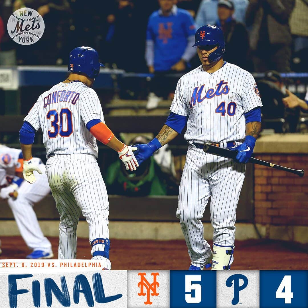 ニューヨーク・メッツさんのインスタグラム写真 - (ニューヨーク・メッツInstagram)「Resilient. 🙌 #MetsWin」9月7日 11時47分 - mets