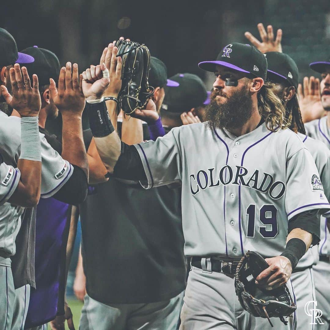 コロラド・ロッキーズさんのインスタグラム写真 - (コロラド・ロッキーズInstagram)「BOOM! #RoxWin 🖐」9月7日 14時34分 - rockies