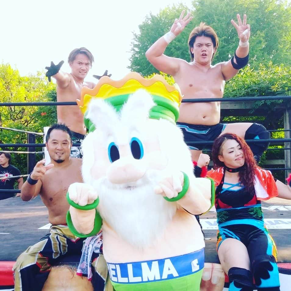 進祐哉のインスタグラム：「夏は終了した🤼‍♂️」