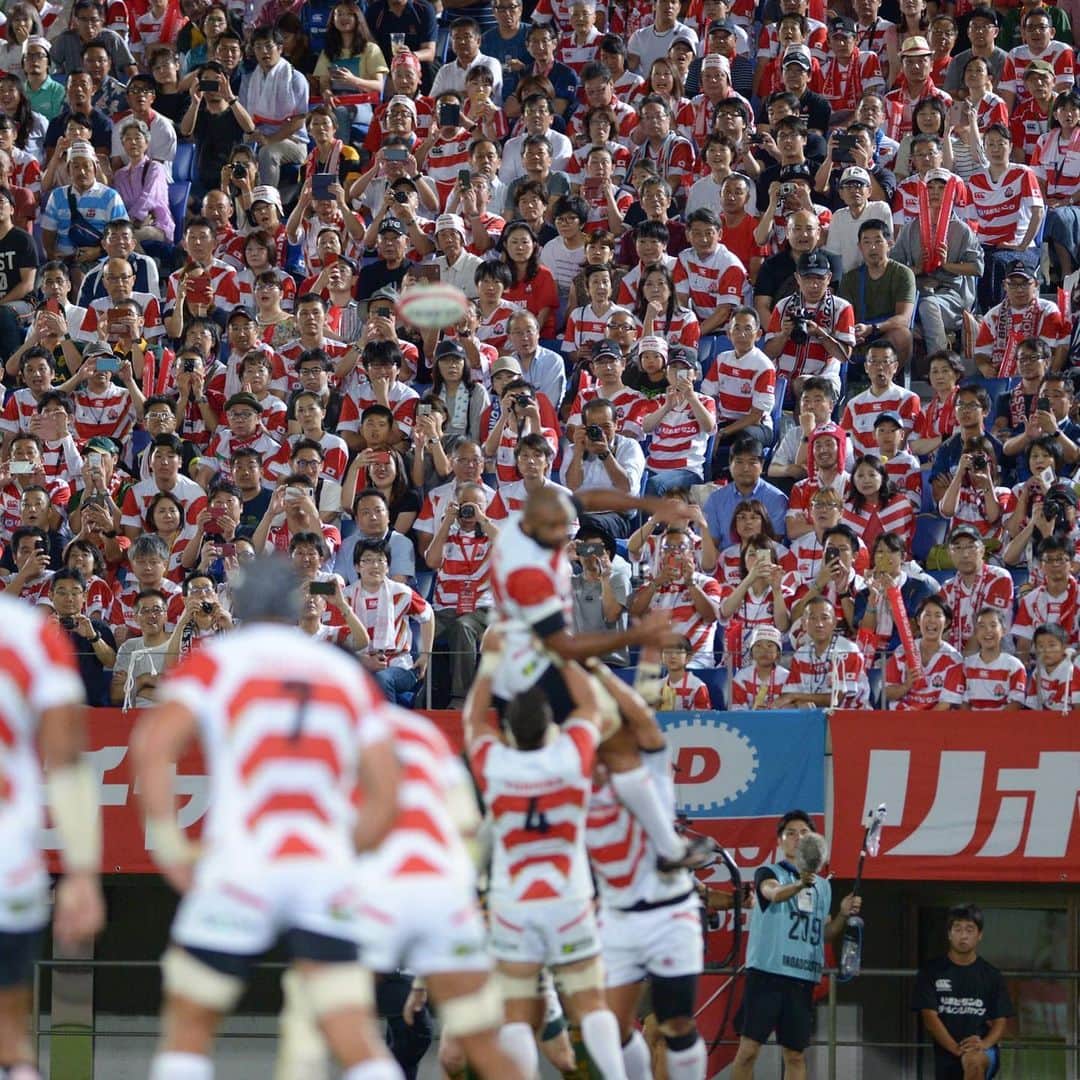 The Japan Timesさんのインスタグラム写真 - (The Japan TimesInstagram)「@japan_rugby's #BraveBlossoms lost 41-7 to South Africa's #Springboks on Friday night at Kumagaya Rugby Stadium in their final warmup match ahead of the @rugbyworldcup. @bokrugby earned revenge for their famous defeat to Japan during the 2015 Rugby World Cup. Japan will now begin preparations for its #RWC2019 opener against Russia on Sept. 20 in Tokyo. 📸: Dan Orlowitz @dokool . . . . . . #Japan #Kumagaya #Saitama #sports #rugby #RWC2019 #日本 #熊谷 #埼玉 #スポーツ #ラグビー #🏉 #🌸」9月7日 15時57分 - thejapantimes