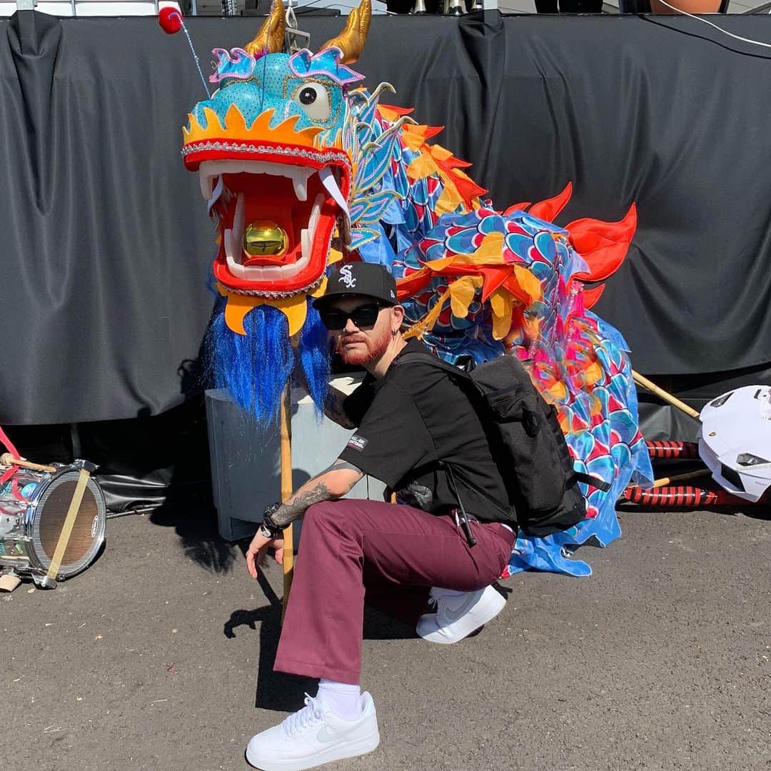 DJ DARUMAのインスタグラム：「WIRED MUSIC FESTIVAL DAY 01出番終了  一度TOKYOに戻って今夜はEDGE HOUSE🔥🏠 明日は再びのWIRED 2nd STAGE丸ごとEDGE HOUSE！」