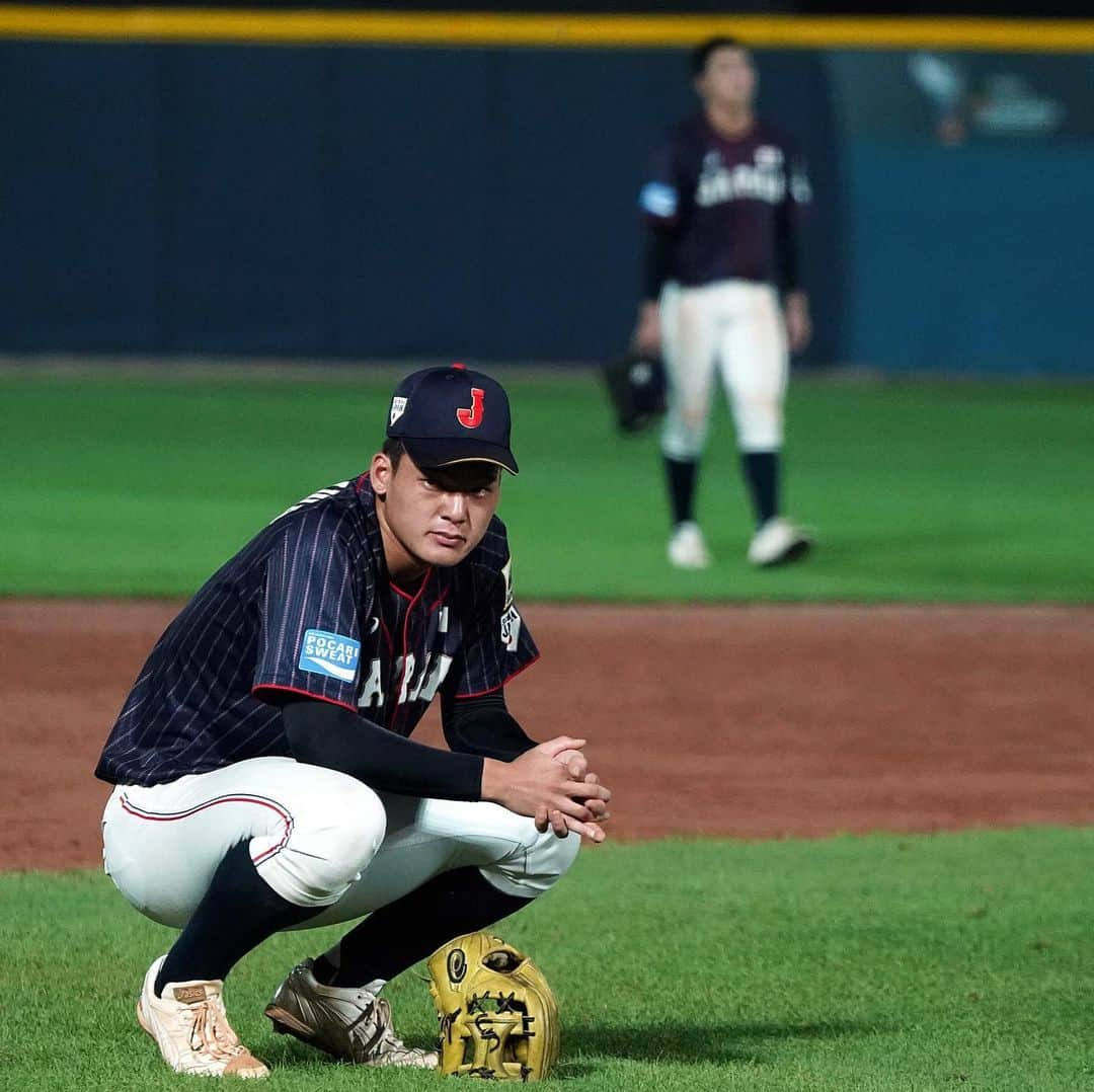 侍ジャパンさんのインスタグラム写真 - (侍ジャパンInstagram)「⠀ 第29回 WBSC U-18ベースボールワールドカップ スーパーラウンド 第2戦 韓国 5 - 4 日本  守備のミスが目立ち韓国に逆転サヨナラ負け  #侍ジャパン #U18代表 #ワールドカップ #U18WorldCup #西純矢 #創志学園 #水上桂 #明石商 #宮城大弥 #興南 #石川昂弥 #東邦」9月7日 16時22分 - samuraijapan_official