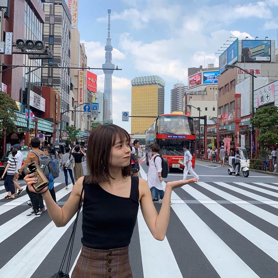 足立佳奈さんのインスタグラム写真 - (足立佳奈Instagram)「この前、幼なじみが岐阜から東京きてくれて、全力で東京楽しんできたっ☺︎☺︎ 落ち着くし、安心するし、ほんとすきやわぁ。👩‍❤️‍💋‍👩💭」9月7日 16時33分 - kana1014lm