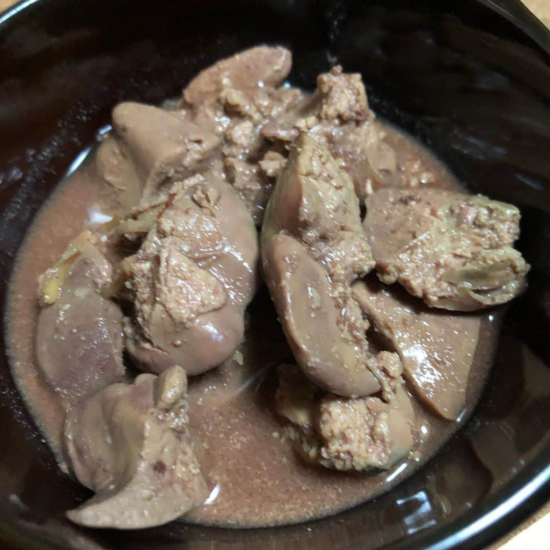マグナム北斗さんのインスタグラム写真 - (マグナム北斗Instagram)「鶏肝煮。柔らかく仕上げました。」9月7日 18時53分 - magnum0316