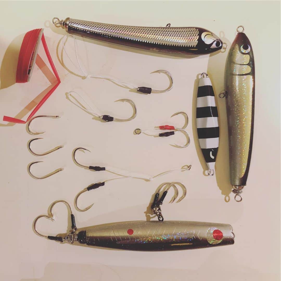 田中秀幸のインスタグラム：「準備中。 #fishing #釣り#jigging #tunafishing」