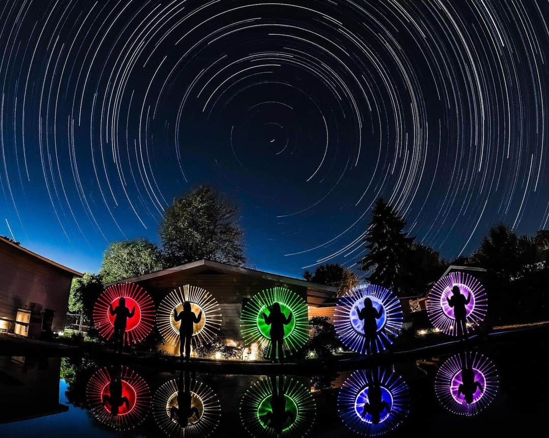 goproさんのインスタグラム写真 - (goproInstagram)「Photo of the Day: Stacking creativity with @aowbsx on #GoProHERO7 Black. • Are you a #GoPro light painter? Drop your tips in the comments below. • • • #GoProAwards #LightPainting #Michigan #NightPhotography #WeekendWarriors」9月8日 5時30分 - gopro