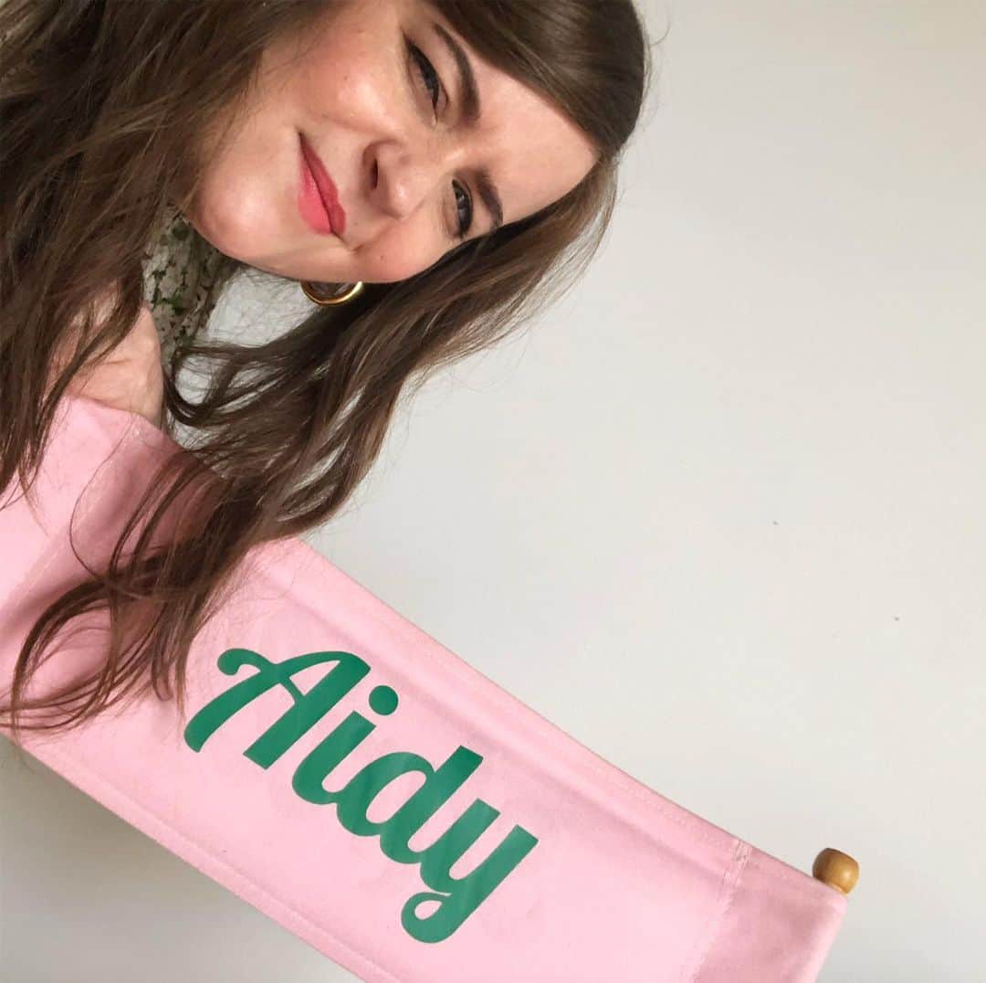 エイディー・ブライアントのインスタグラム：「last shoot day of season 2 of shrillllll! 🌱」