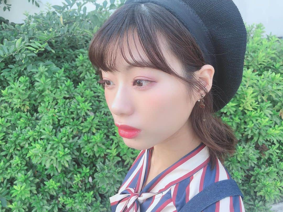 深川舞子さんのインスタグラム写真 - (深川舞子Instagram)「意志最後の握手会ありがとうございました！  久々の名古屋は久々に会う方も多くて楽しかった！  私服は秋服でした！ 秋服大好き🥺 イヤリングは左右で色が違くて可愛いけど片方しか見えなかった、、笑  #ootd #todayscode  #dazzlin #ベレー帽」9月7日 21時29分 - f.maiko_0705