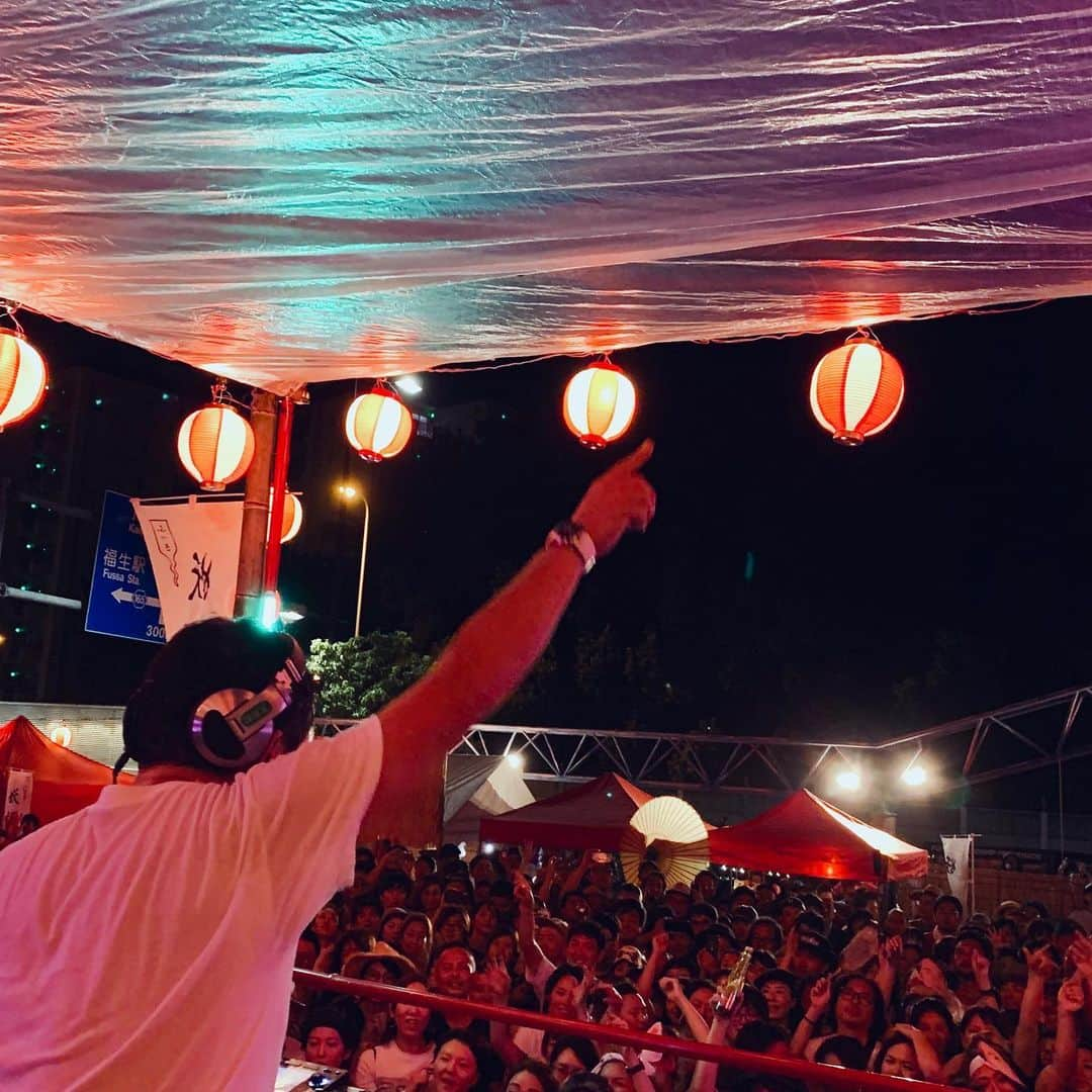 石野卓球さんのインスタグラム写真 - (石野卓球Instagram)「Youkai Bonodori@Fussa Tokyo.」9月7日 21時39分 - takkyuishino