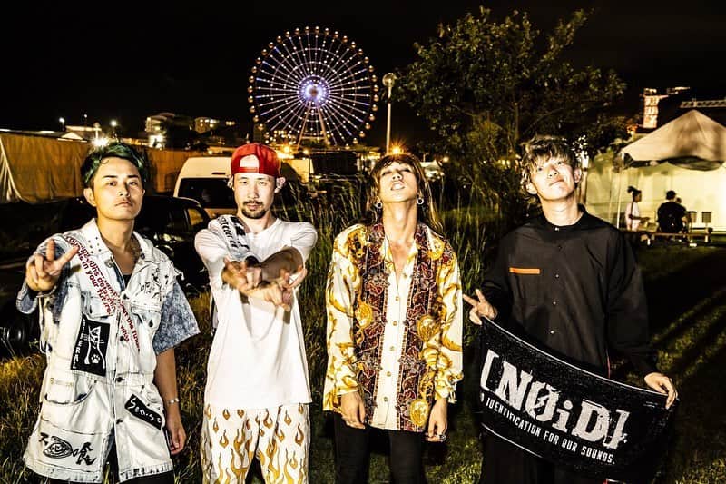 藤原広明のインスタグラム：「蒲郡ラグーナビーチ 「TREASURE05X 2019〜HERE WE GO AGAIN〜」 ラグーナビーチのあなたにびっくらぶっ！！🦍🦍🦍🦍 photo by @cazrowAoki」