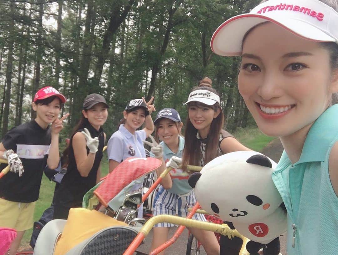 西村いちかさんのインスタグラム写真 - (西村いちかInstagram)「長野初日は練習ラウンドでした☺︎💙 ランバンのゴルフウェア着たよ🏌️‍♀️ BBQもしてコテージでみんなで集まったり良い思い出ができました😊💕 #ゴルフ女子 #golf」9月7日 22時15分 - ichika_nishimura