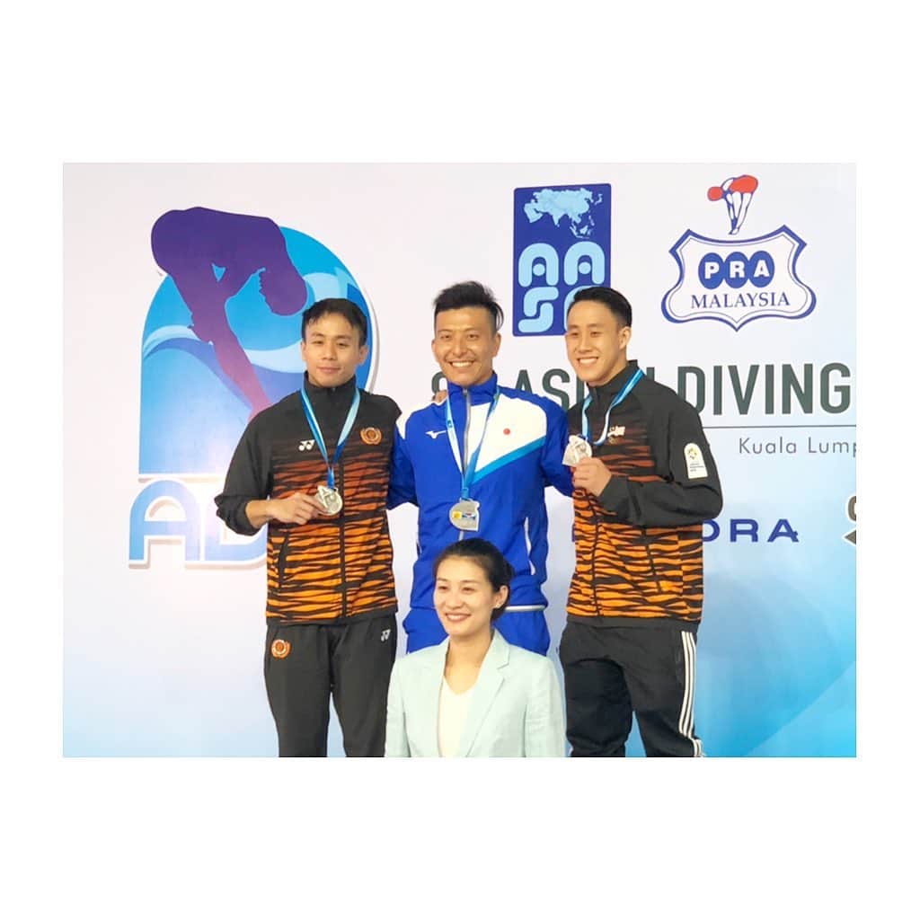 寺内健のインスタグラム：「アジアカップ優勝しました🥇3m個人の東京五輪内定も頂きました。ここ最近の中では抜群の出来だったので、嬉しいよりも先に自分が進化できているという確信が出来た事が何よりです。引き続き来年の勝負に向けて精進したいと思います。応援ありがとうございました🇯🇵 #diving #asiacup #malaysia」