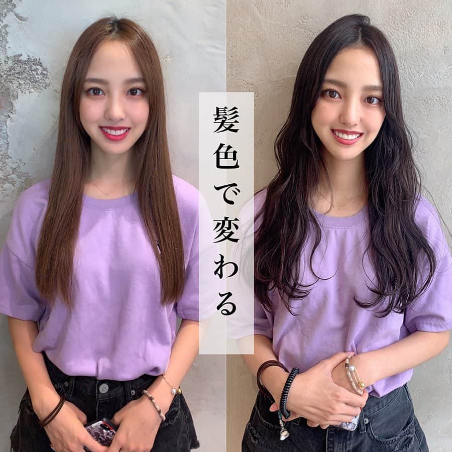 及川天和さんのインスタグラム写真 及川天和instagram ビフォーアフター 秋カラー 敷居は高くありません どんな方でもぜひ 髪型は肩の位置や首の長さが重要です 前髪のこだわりカット で似合わせて可愛くします 朝の3分でスタイリングの