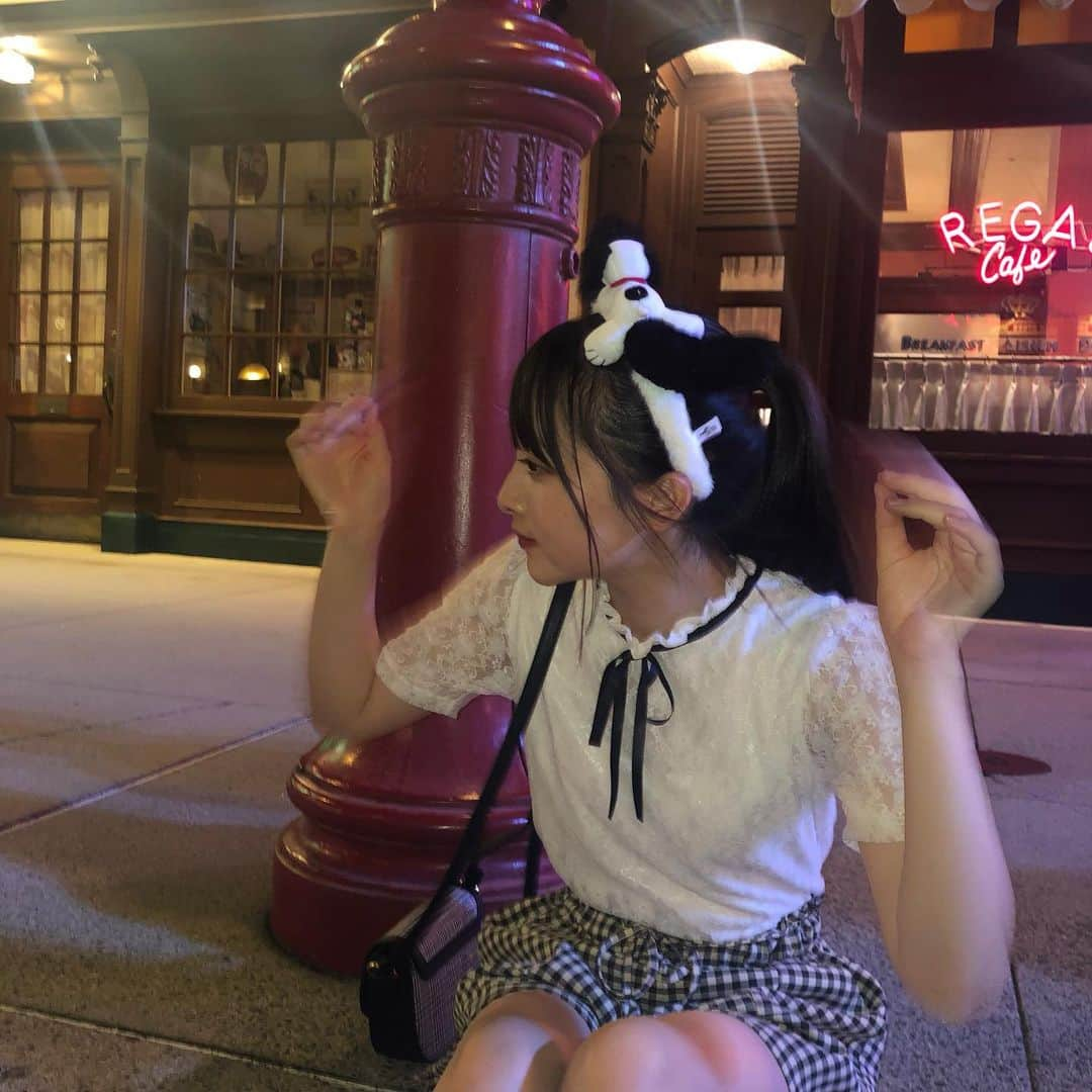 清原梨央さんのインスタグラム写真 - (清原梨央Instagram)「夜。おやすみなさ〜い🌙 #usj」9月7日 23時39分 - ___rioky001114