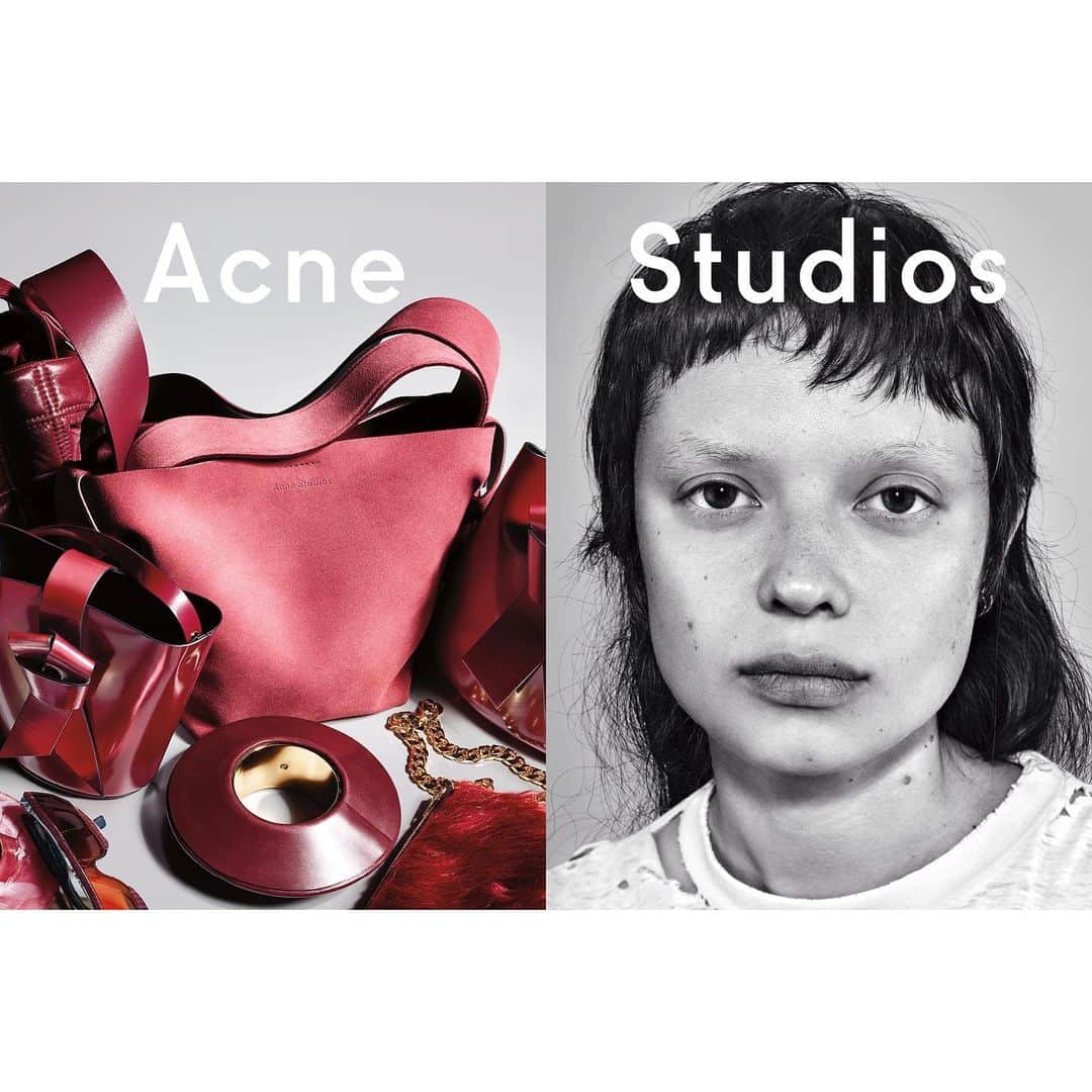 Acne Studiosさんのインスタグラム写真 - (Acne StudiosInstagram)「For the Fall/Winter 2019 campaign, #AcneStudios focuses on faces of the new generation and the accessories they carry. Shot by @RichardBurbridge, the campaign juxtaposes raw portraiture and still-life images, capturing the prime importance of the person in the narrative surrounding any bag.⁣⁣⁣⁣ ⁣⁣⁣⁣ ⁣ @Sara_Hiromi is a model from Texas now living in New York. Watch her interview on Stories and discover the bags featured in the campaign at acnestudios.com and in stores.」9月8日 0時37分 - acnestudios