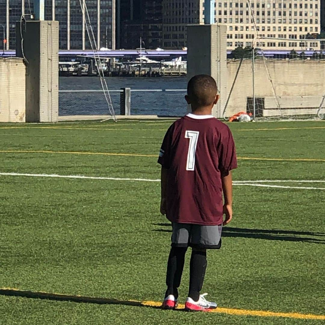 DJプレミアさんのインスタグラム写真 - (DJプレミアInstagram)「Another Season Started 2day... From Baseball to Basketball to Soccer This  Kids Hunger To Win Don't Stop. Love You Son...」9月8日 1時16分 - djpremier