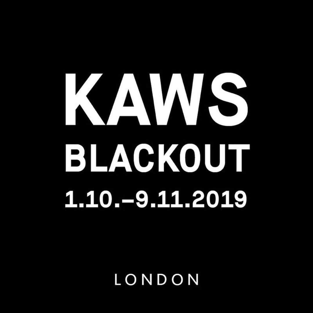 KAWSONEさんのインスタグラム写真 - (KAWSONEInstagram)「#Repost @skarstedtgallery ・・・ #OpeningSoon at #SkarstedtLondon: KAWS: BLACKOUT, on view October 1 through November 9. Check our website for more details. #KAWS #London」9月8日 2時37分 - kaws