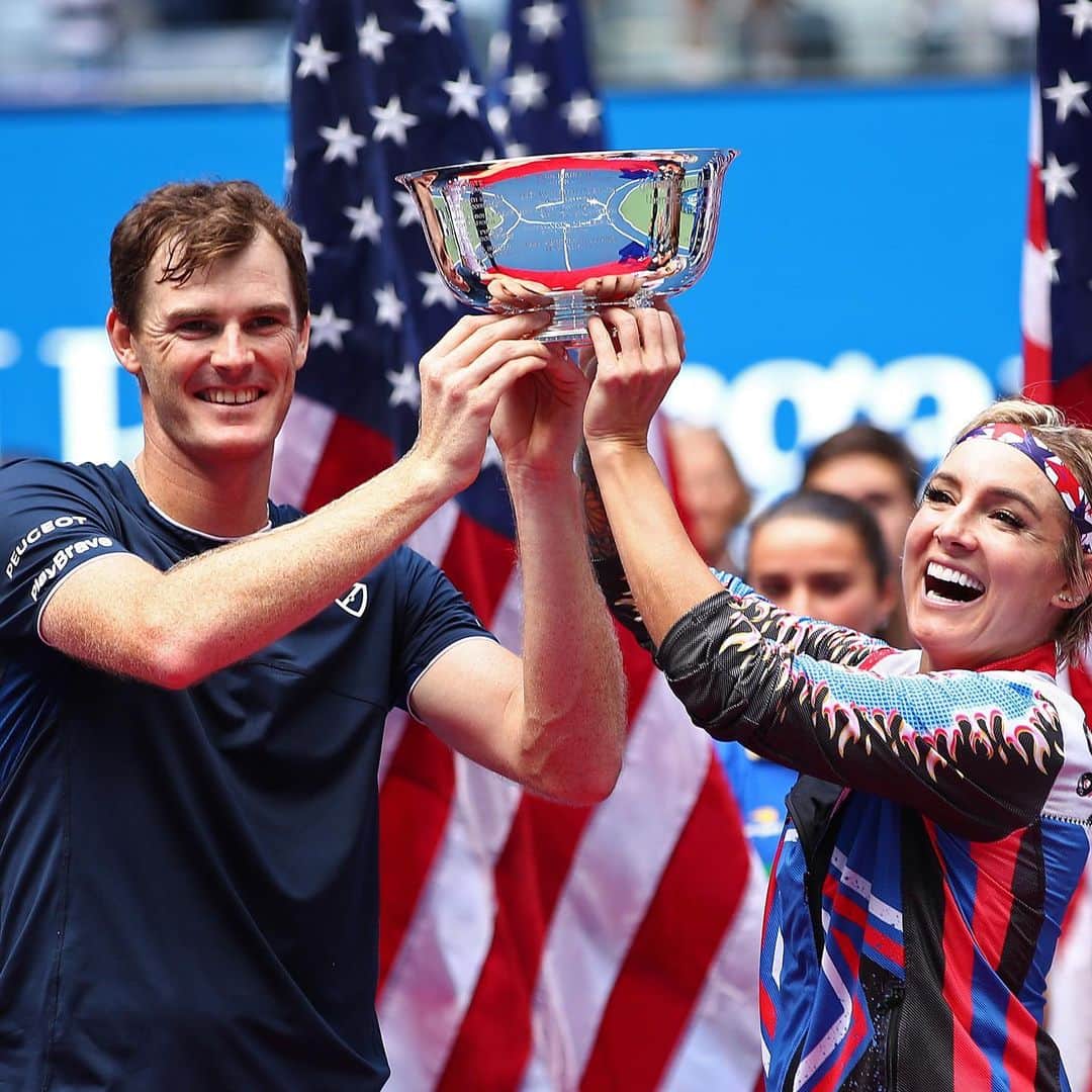 WTA（女子テニス協会）さんのインスタグラム写真 - (WTA（女子テニス協会）Instagram)「Your 2019 @usopen mixed doubles champions! @matteksands @jamie__murray 👏👏🏆🏆」9月8日 2時59分 - wta