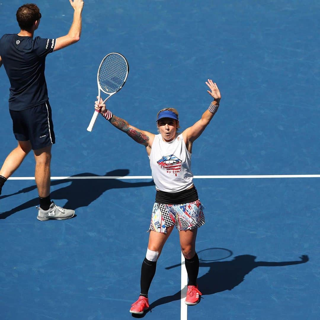 WTA（女子テニス協会）さんのインスタグラム写真 - (WTA（女子テニス協会）Instagram)「Your 2019 @usopen mixed doubles champions! @matteksands @jamie__murray 👏👏🏆🏆」9月8日 2時59分 - wta