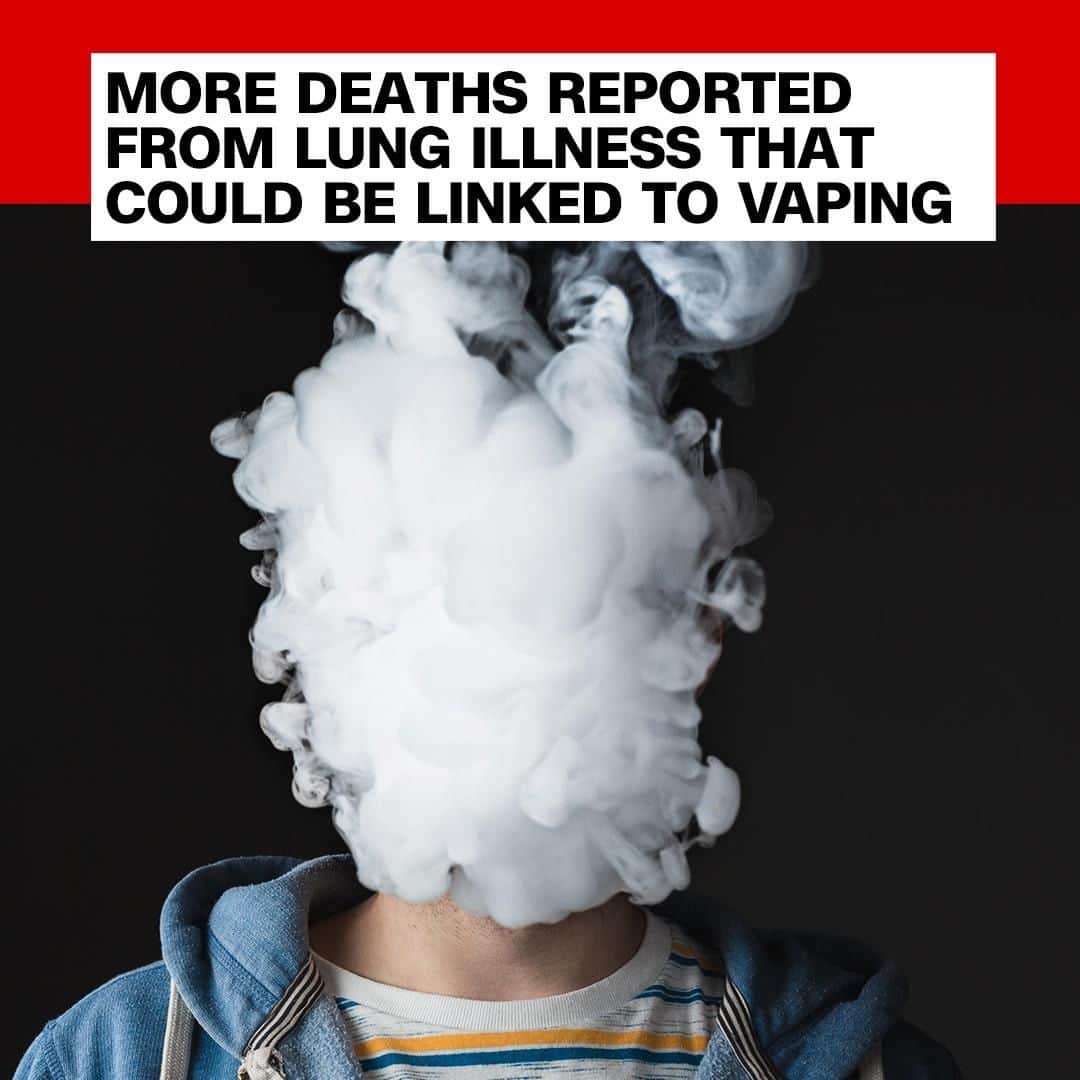CNNさんのインスタグラム写真 - (CNNInstagram)「US health officials announced Friday that they are now aware of at least 450 possible cases of severe lung disease that could be caused by vaping, and three confirmed deaths. These cases, which have occurred in 33 states and one jurisdiction, include some cases that are still under investigation by state health officials. An official from the Centers for Disease Control warned users Friday not to buy e-cigarette products off the street or modify them in any way. She added the primary way to prevent these illness is to not vape at all. (📸: Getty Images)」9月8日 3時00分 - cnn