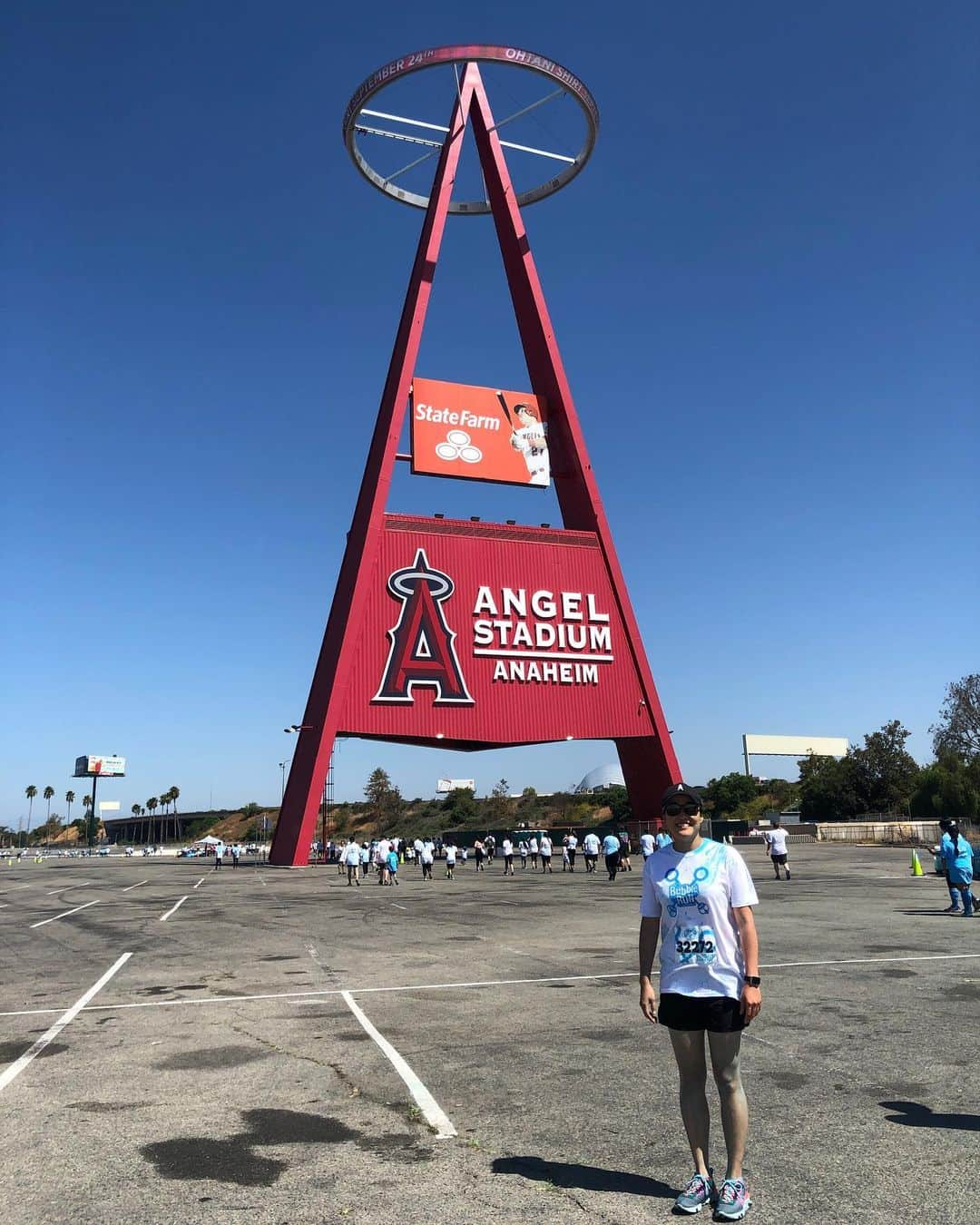 イリー・リーさんのインスタグラム写真 - (イリー・リーInstagram)「#Bubblerun #anaheim #5k」9月8日 3時33分 - ilheelee