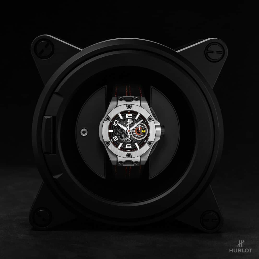 のインスタグラム：「Are you ready for the #ItalianGP today? Go #Ferrari! #HublotFerrari #BigBangFerrari @scuderiaferrari」