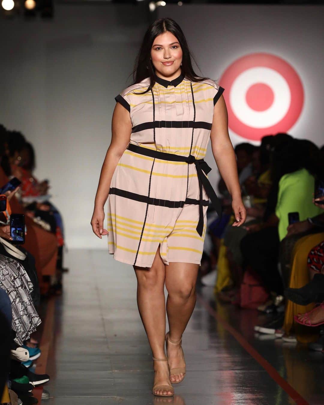 Target Styleのインスタグラム：「Yesterday, we hosted a fashion show at the #theCURVYcon in NYC featuring some of our fave fall looks. ❤ Loving this dress? View the #Target20 collection in our bio and shop when it drops on 9/14!」