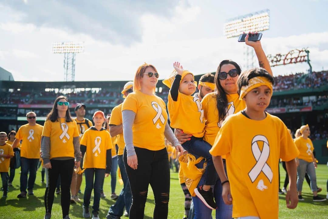 ボストン・レッドソックスさんのインスタグラム写真 - (ボストン・レッドソックスInstagram)「🎗🎗🎗 Honoring Childhood Cancer Awareness Month」9月8日 6時58分 - redsox