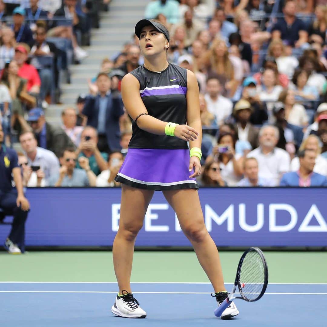 WTA（女子テニス協会）さんのインスタグラム写真 - (WTA（女子テニス協会）Instagram)「Oh 🇨🇦! @biancaandreescu_’s championship moment 🙌 @usopen」9月8日 7時25分 - wta