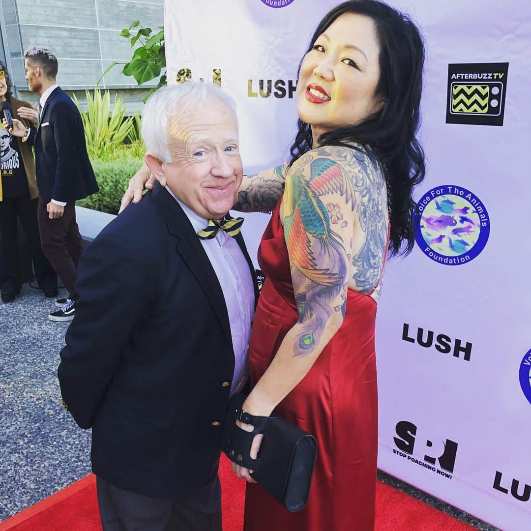 マーガレット・チョーさんのインスタグラム写真 - (マーガレット・チョーInstagram)「Lovely Leslie!! Xoxo @vftafoundation @thelesliejordan」9月8日 11時17分 - margaret_cho